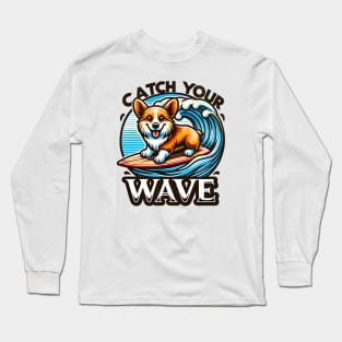 Summer Surfing Long Sleeve T-Shirt